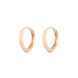 Mini Huggie Hoop Earring Pair 9k Gold