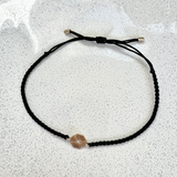 Diamond Octagon Friendship Bracelet 9k Gold Sample