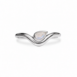 Raindrop Ring Sterling Silver