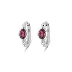 silver huggie earrings silver