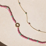 solid gold bracelets on stone