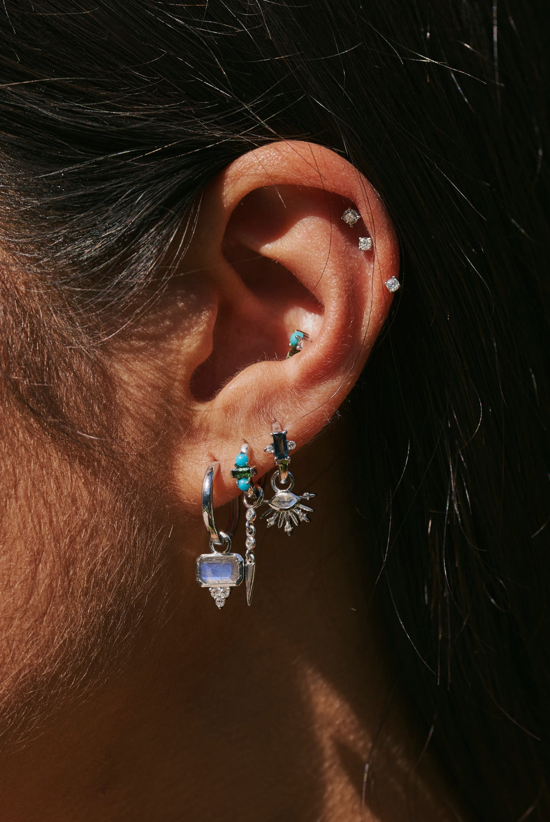 <p><small>New in </small></p>sterling silver earrings