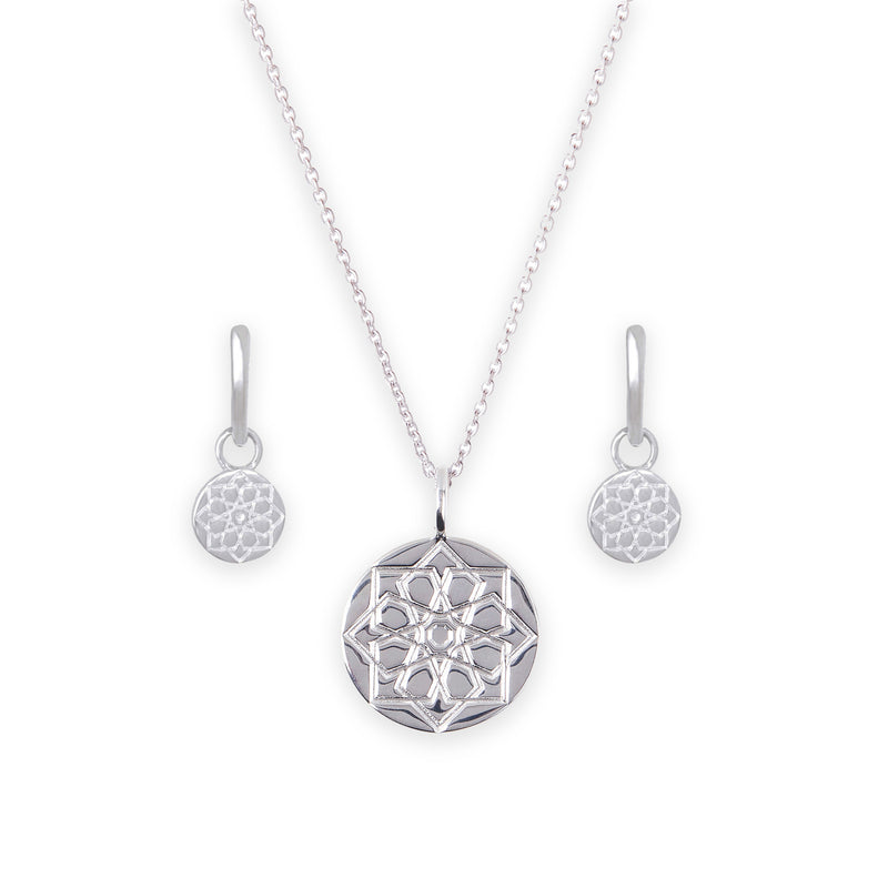 The Zohreh Coin Set Sterling Silver