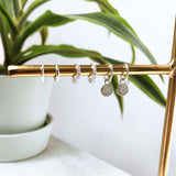 Mini Huggie Hoop Earring Sterling Silver
