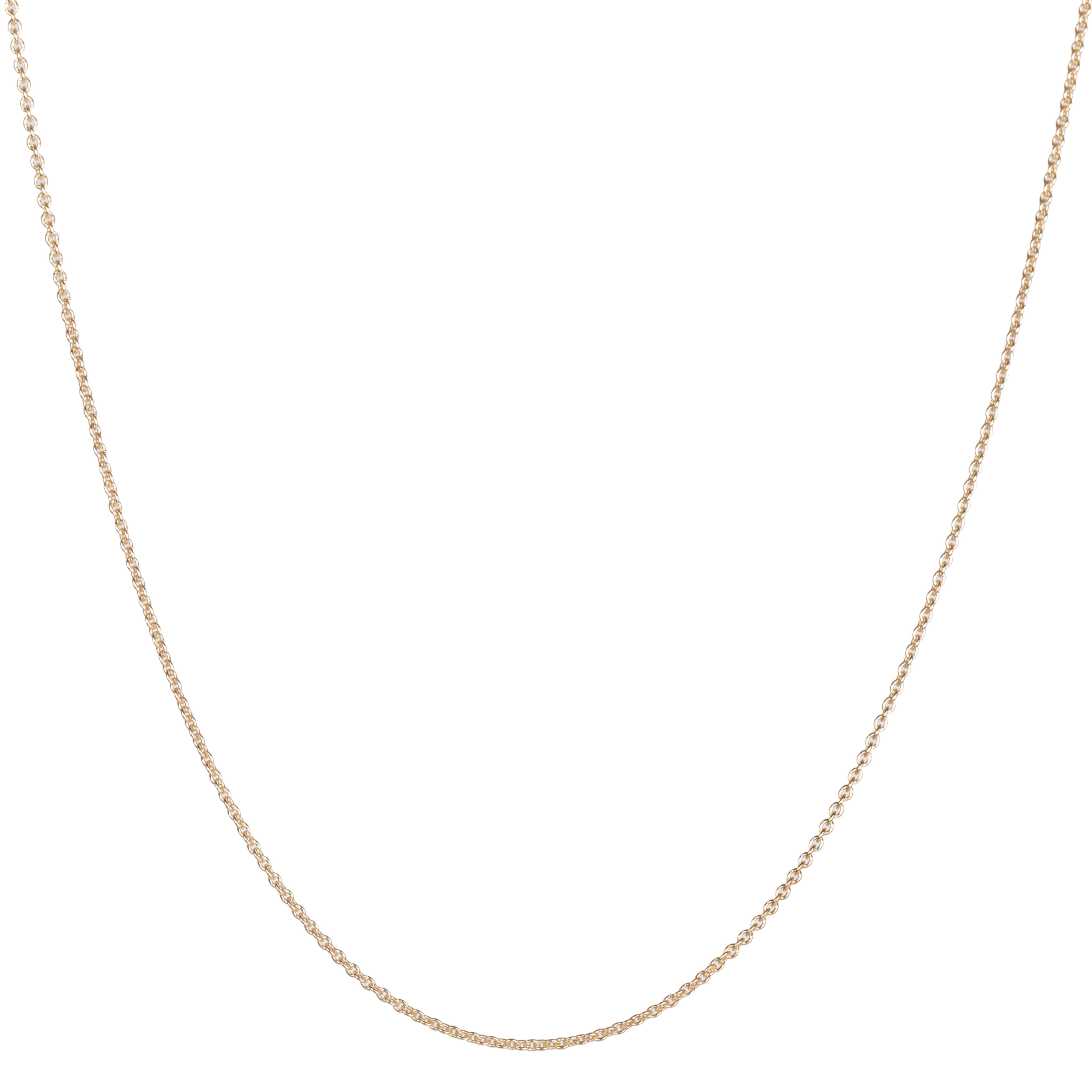 16" Cable Chain 9k Gold