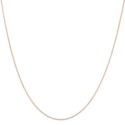 18" Cable Chain 9k Gold