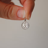 Zodiac Coin Pendant Sterling Silver