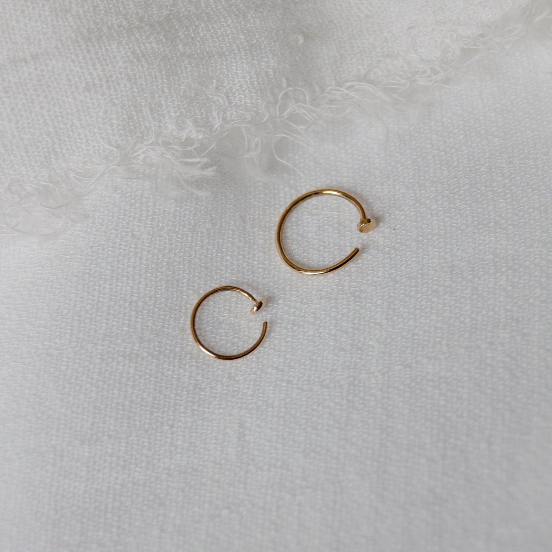 Nose Ring 9k Gold