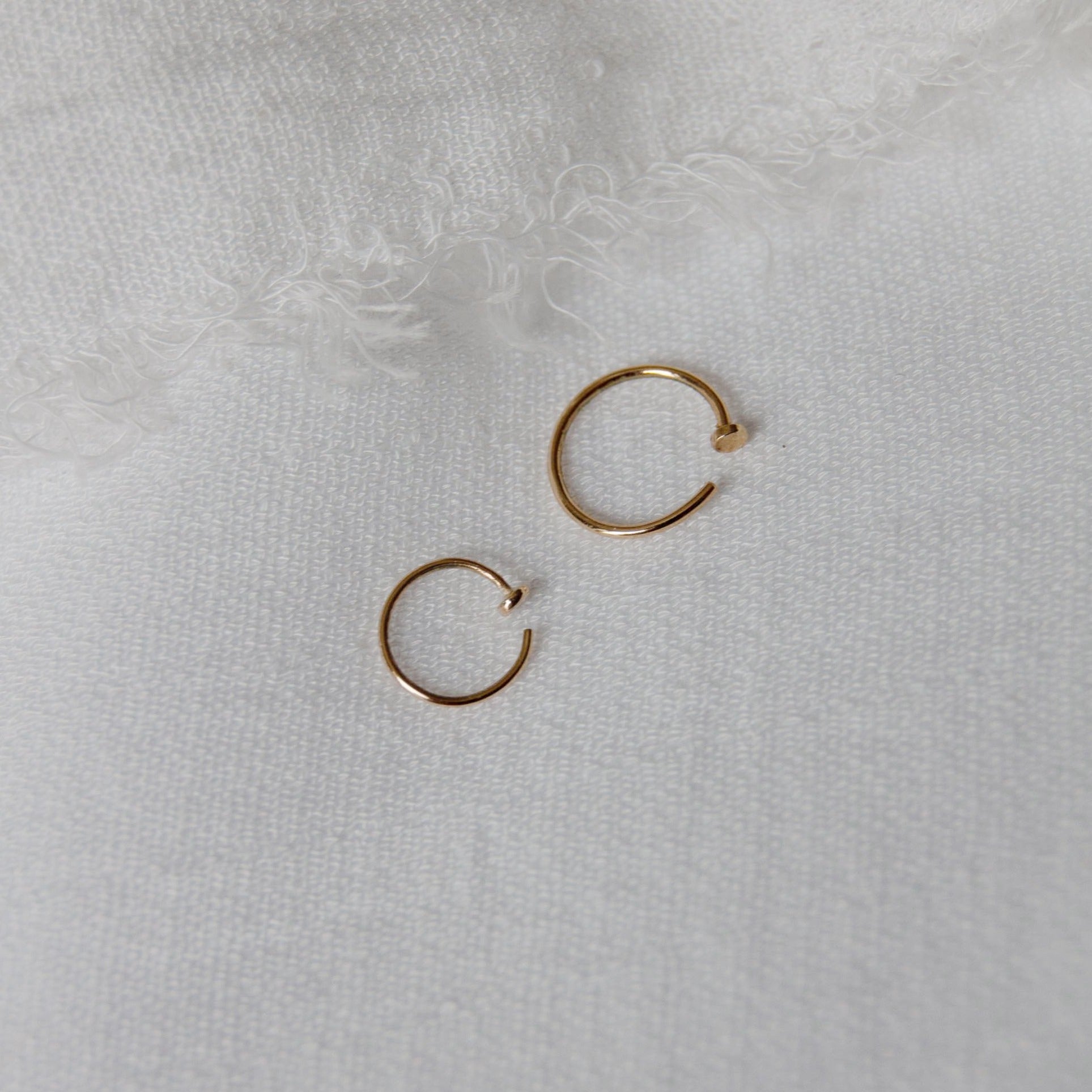 Mini Nose Ring 9k Gold