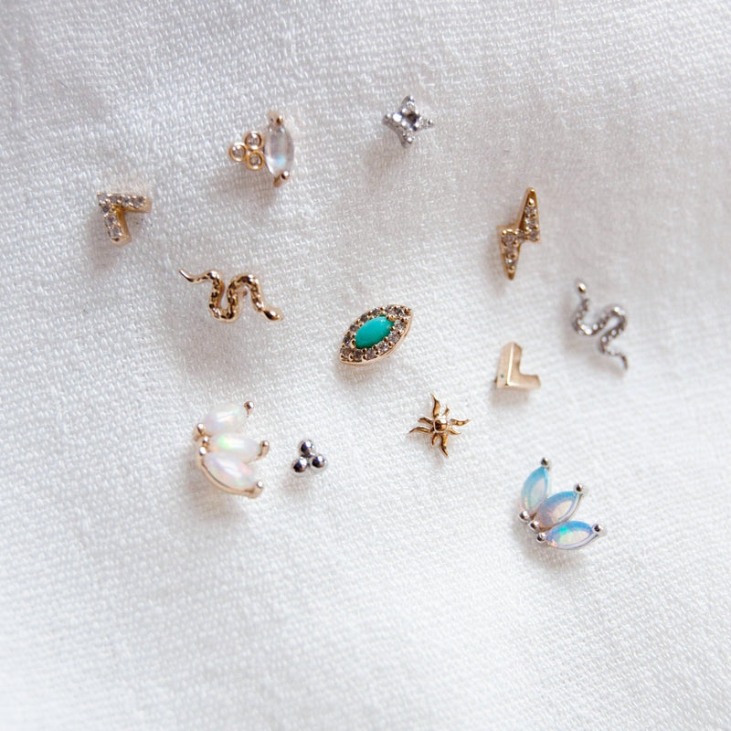 selection of Zohreh V earrings
