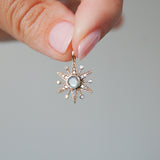 Limited Edition Diamond & Labradorite Star Necklace 9k Gold