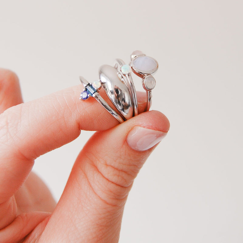 Dome Ring Sterling Silver