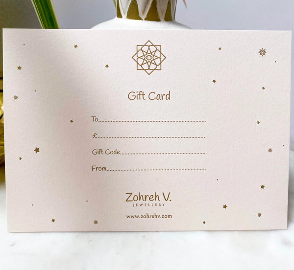 Zohreh V. Gift Card