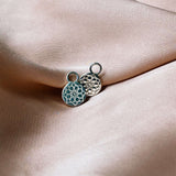 Zohreh Coin Earring Charms Pair Sterling Silver Sample