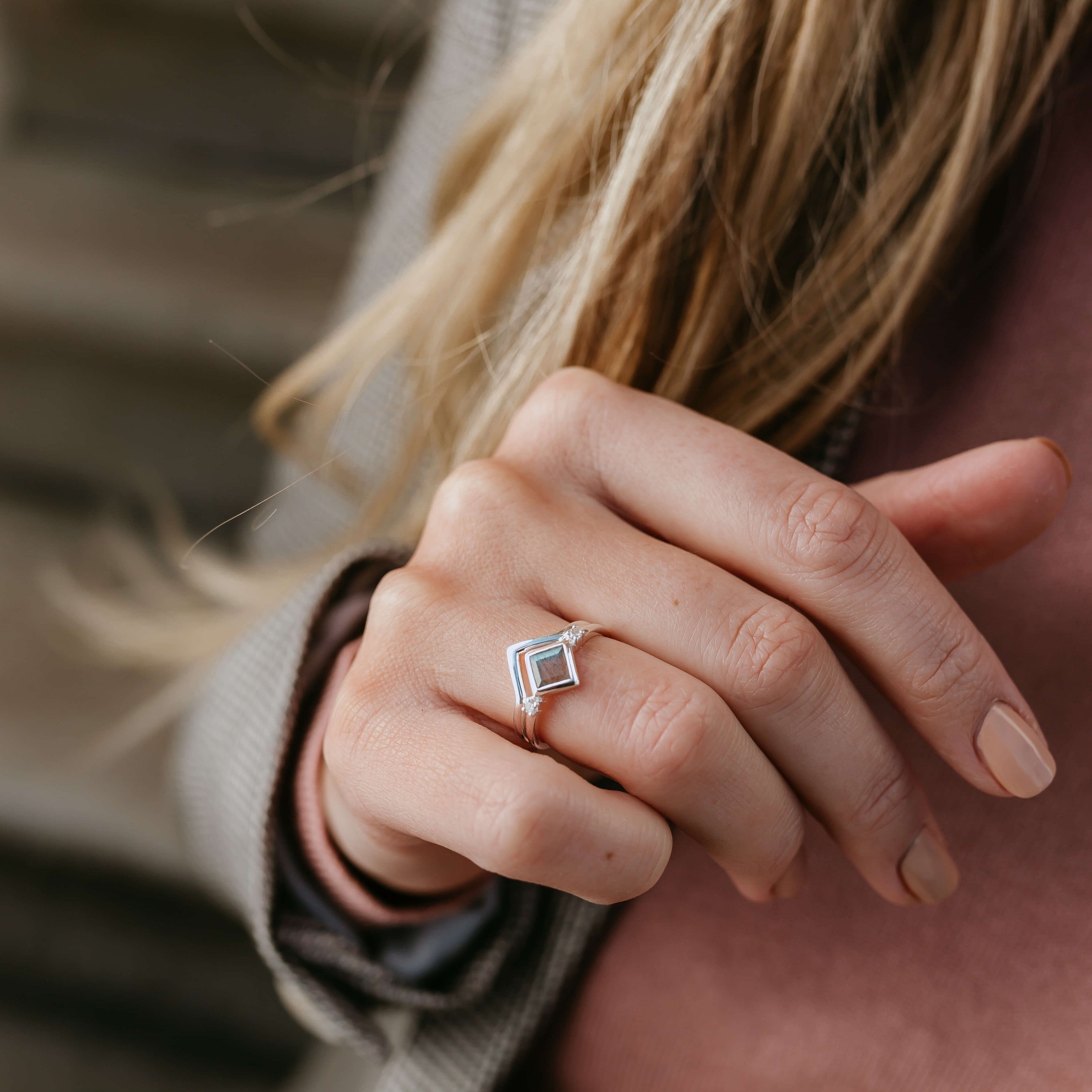 Wishbone Ring Sterling Silver