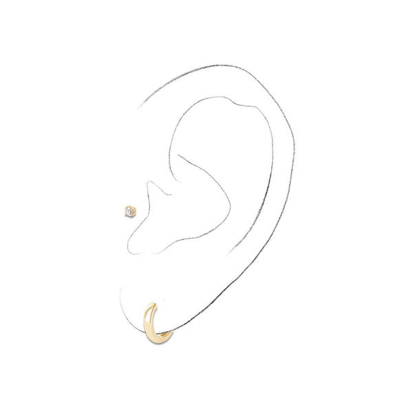 The Starter Earring Set Solid Gold