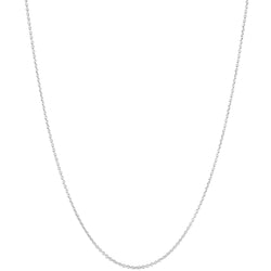 13" Cable Chain Choker Sterling Silver